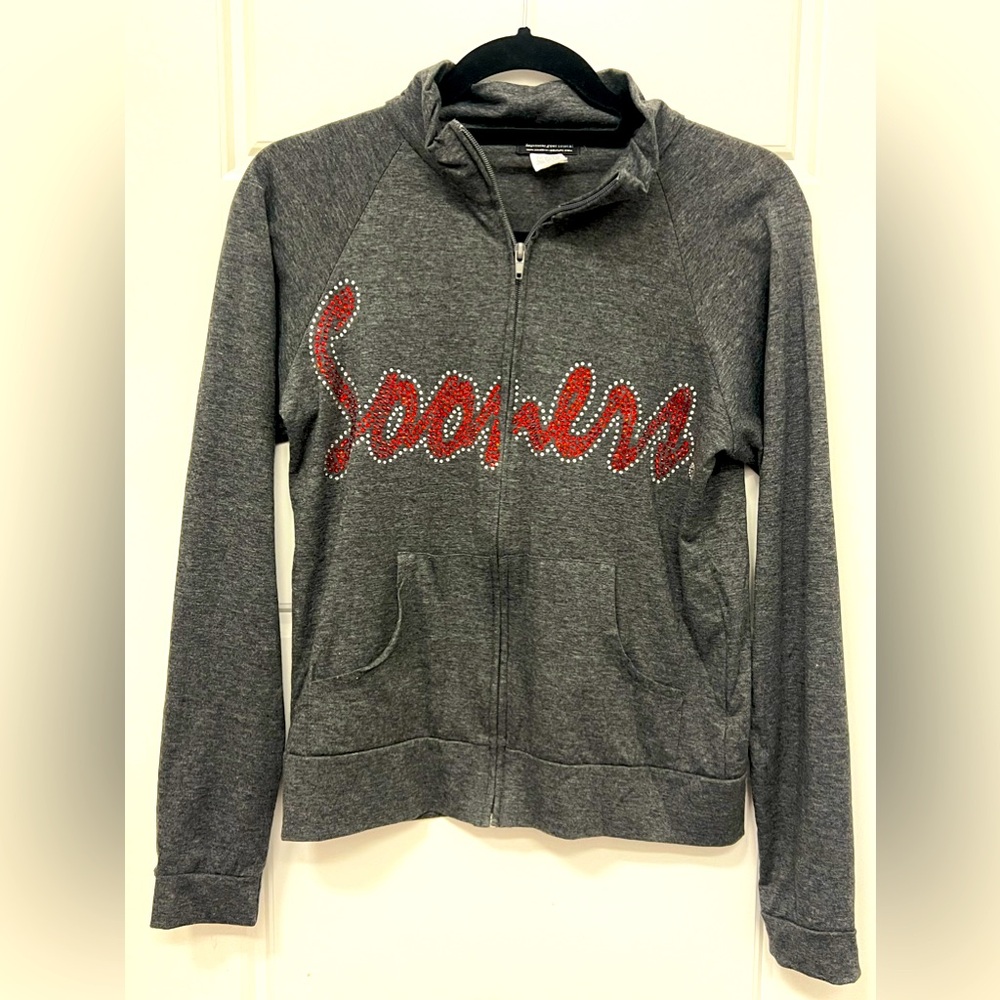 Oklahoma University - OU Sooners - GameDay Couture - Size M - Zip Up